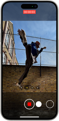 ukážka video režimu v iPhone