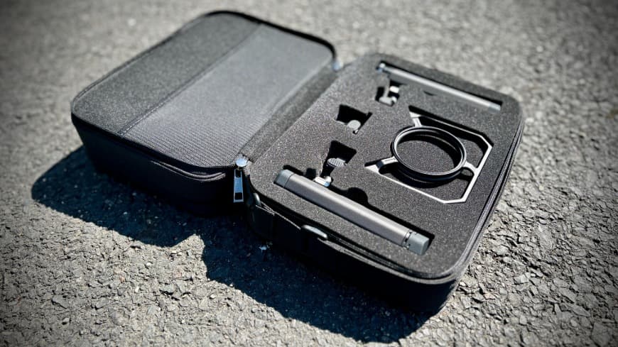 vivo SmallRig Pro Video Rig Kit, rozložený v terénu