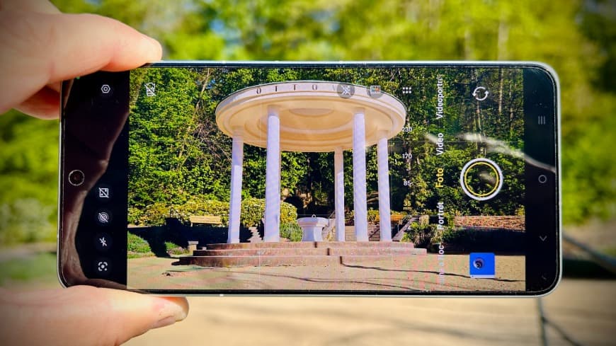 Ukážka aplikácie fotoaparátu smartfónu vivo X300 Ultra