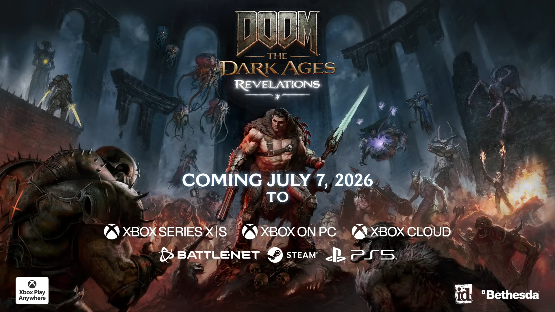 Upútavka na Doom: The Dark Ages Revelations