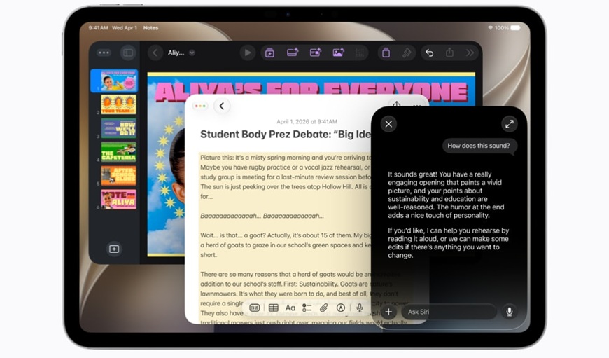 Ukážka možností práce s pomocou Apple Intelligence – užitočné tipy a návrhy od Siri AI
