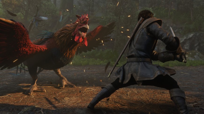 Slepačia obluda útočí na hrdinu v hre Fable