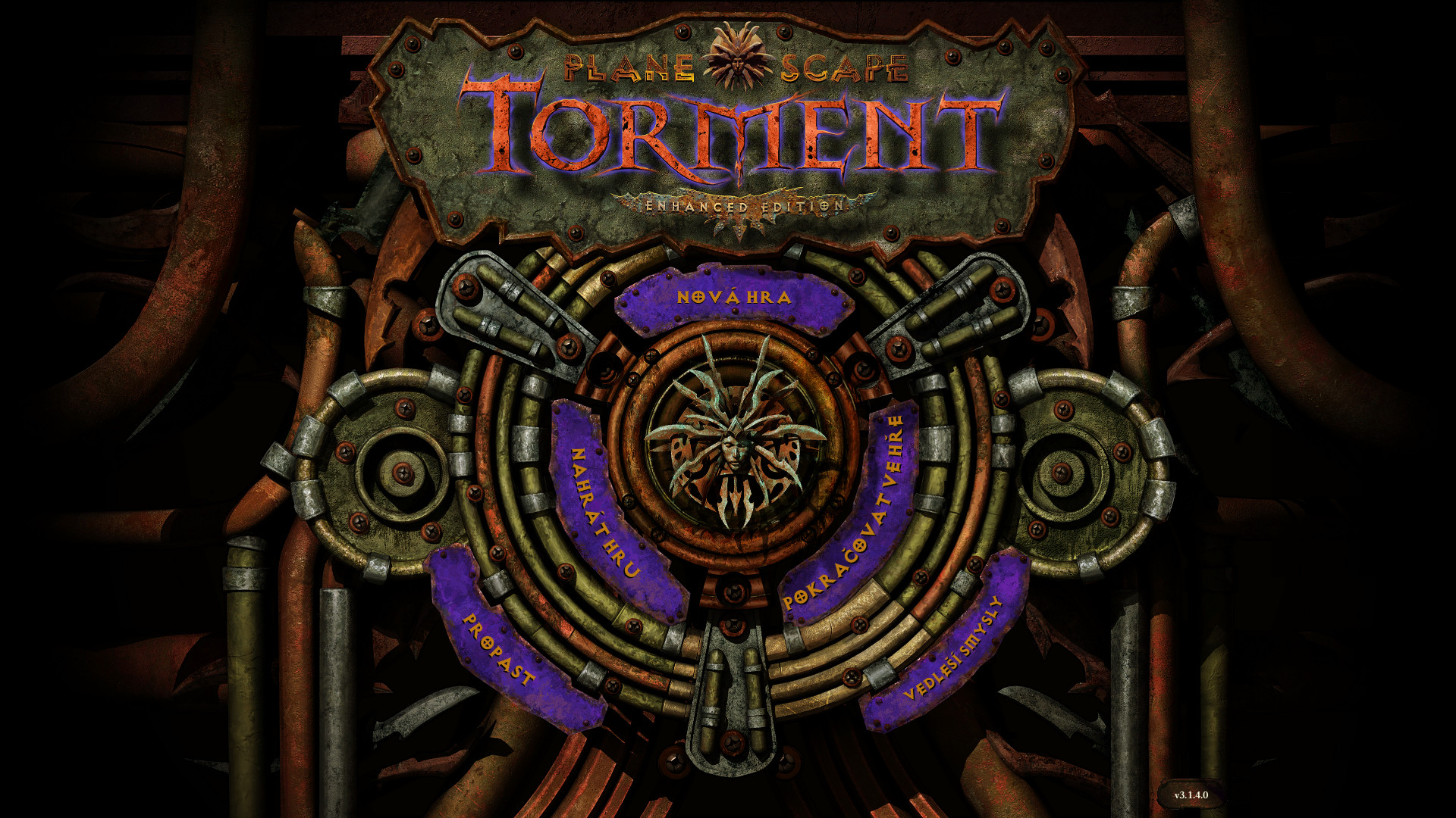 Blizzard in Baator: Fanúšikovské DLC vracia RPG klasiku Planescape do hry Úvodná obrazovka hry Planescape: Torment