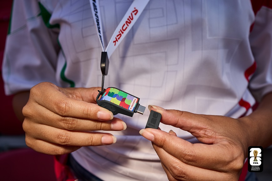 Píšťalka SanDisk FIFA World Cup 2026 v prevedení Global Edition