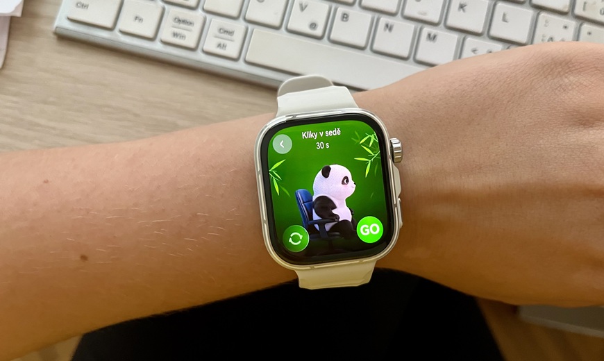 Recenzia: Inteligentné hodinky Huawei Watch Fit 5 Pro zaujmú vzhľadom aj pokročilými zdravotnými funkciami panda na displeji chytrých hodiniek Huawei Watch