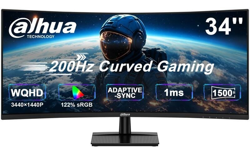Ako vybrať herný monitor? Herný monitor Dahua LM34-F441D