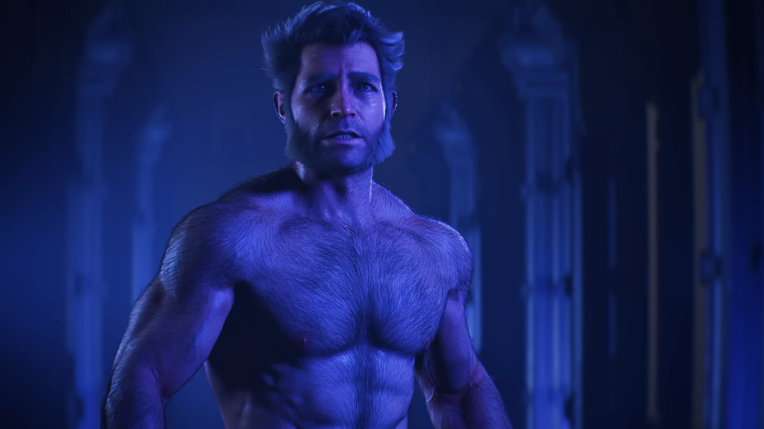 Marvel’s Wolverine: Akčná rezačka so srdcom na správnom mieste exkluzívne pre PS5 Wolverine stojí v tme