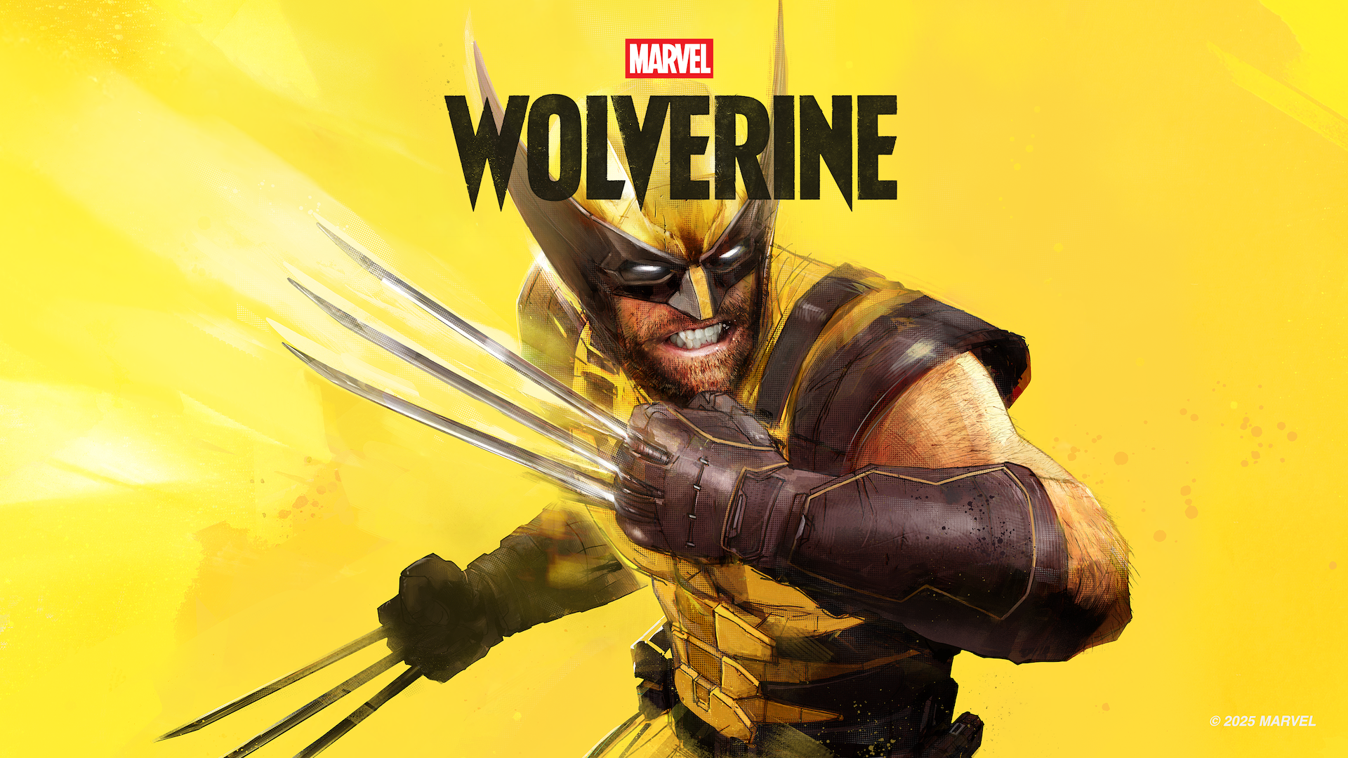 Marvel’s Wolverine: Akčná rezačka so srdcom na správnom mieste exkluzívne pre PS5 Postava Wolverina s tasenými pazúrmi, logo Marvel a nápis Wolverine