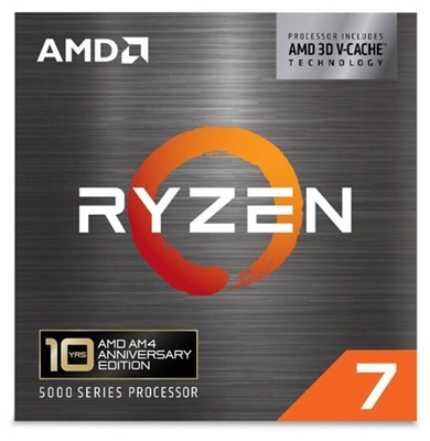 Procesor AMD Ryzen 7 5800X3D Anniversary Edition: Osvedčená herná klasika je späť Obal AMD Ryzen 7 5800X3D Anniversary Edition