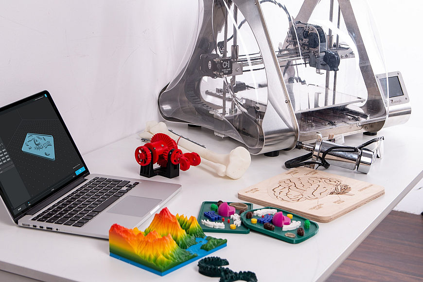 Ako vybrať 3D tlačiareň? 3D tlačiareň vytvára produkt, ktorý bol navrhnutý na notebooku