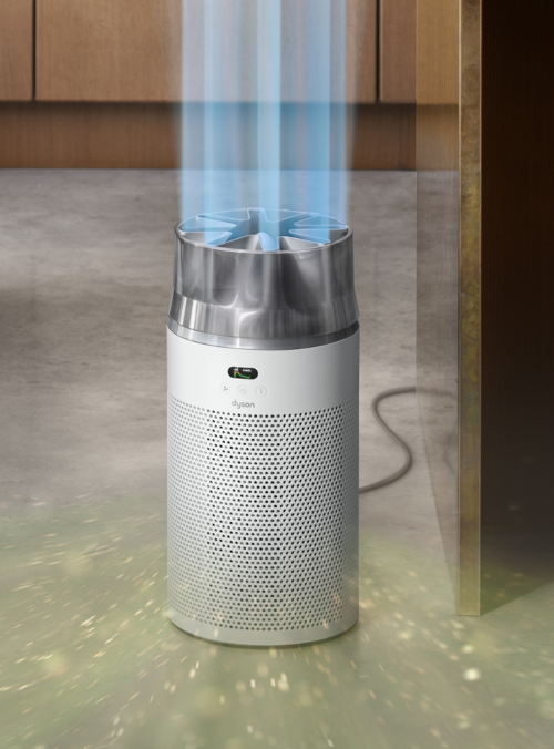 Dyson HushJet Compact: Nová čistička vzduchu s mimoriadne tichou prevádzkou Čistička vzduchu Dyson HushJet Compact uprostred