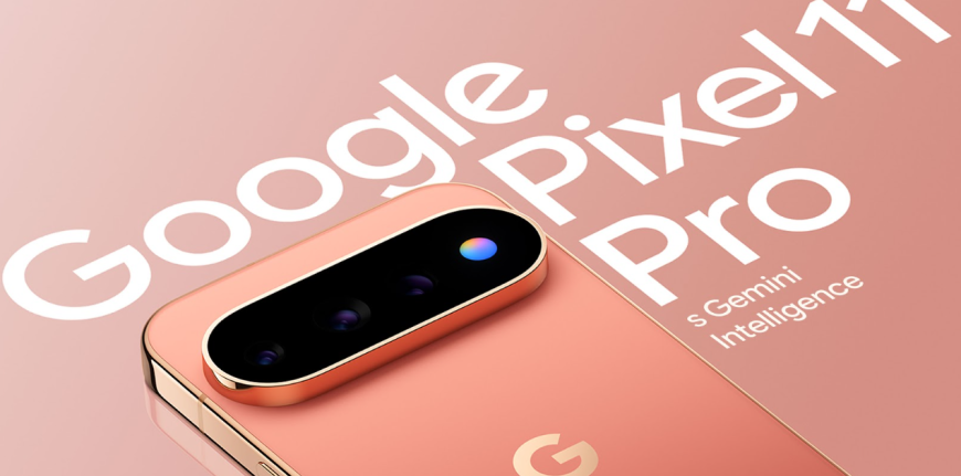 Google Pixel 11 Pro (XL) v ružovom vyhotovení
