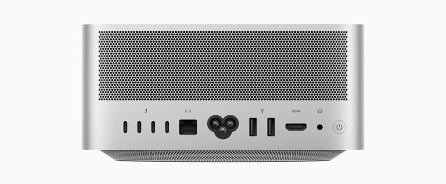 Nové Mac mini a Mac Studio sú tu. Apple stavil na obrí výkon aj AI detail konektivity Apple Mac Studia