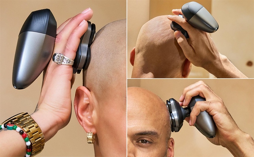 Hladká hlava bez žiletky? Philips Head Pro Series 7000 zvládne holení i úklid detail hláv pri holení
