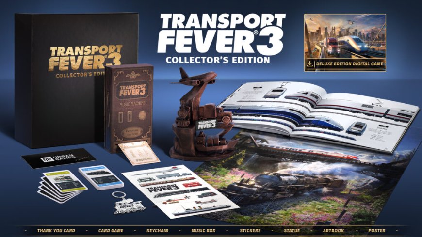 Predmety z Transport Fever 3 Collector's Edition