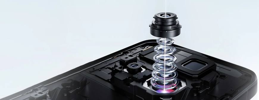 Chcete fotky jako ze zrcadlovky? Mrkněte na fotomobily vivo X500, X500 Pro a X500 Pro Max detail šošovky fotoaparátu telefónu vivo x500