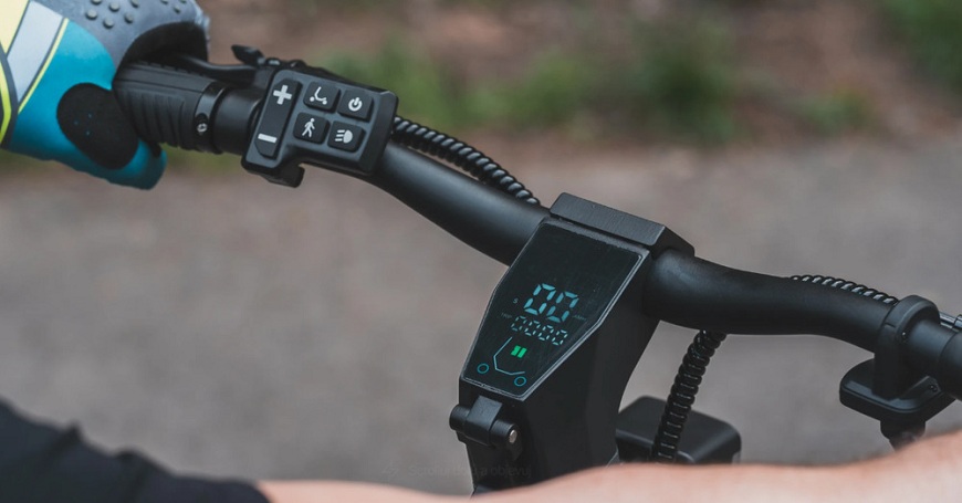 detail riadidiel elektro bicykla 