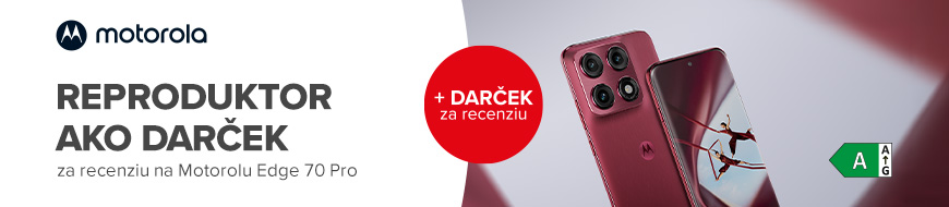 Motorola Edge 70 Pro s darčekom za recenziu – NAY