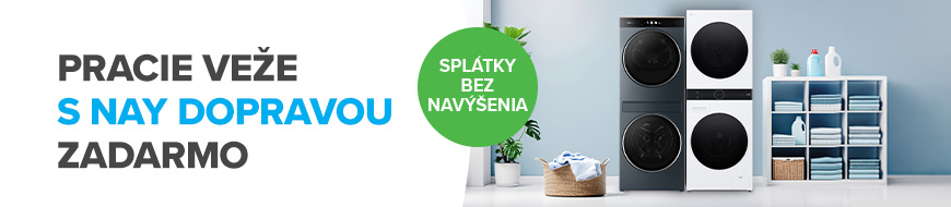 Pracie veže teraz s NAY DOPRAVOU zadarmo a možnosťou nákupu na splátky bez navýšenia – NAY