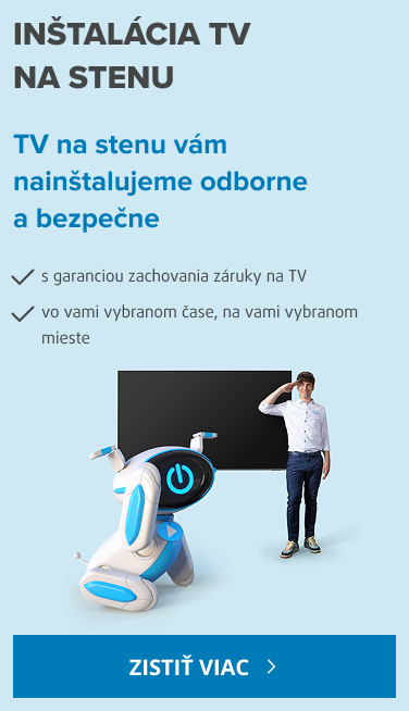 Inšlátacia TV na stenu