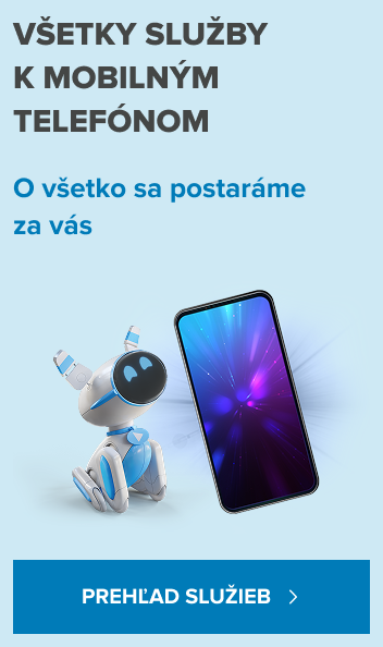 Všetky služby k mobilným telefónom