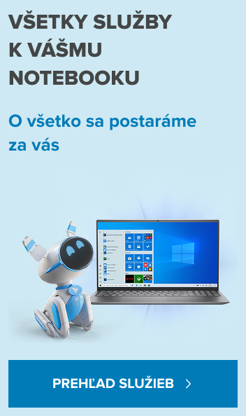 Všetky služby k vášmu notebooku