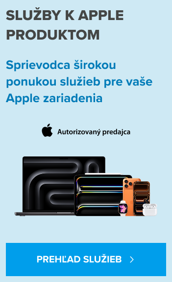 Služby k Apple produktom Služby k Apple produktom