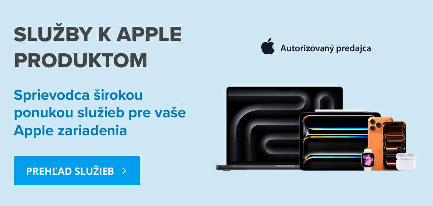 Služby k Apple produktom Služby k Apple produktom
