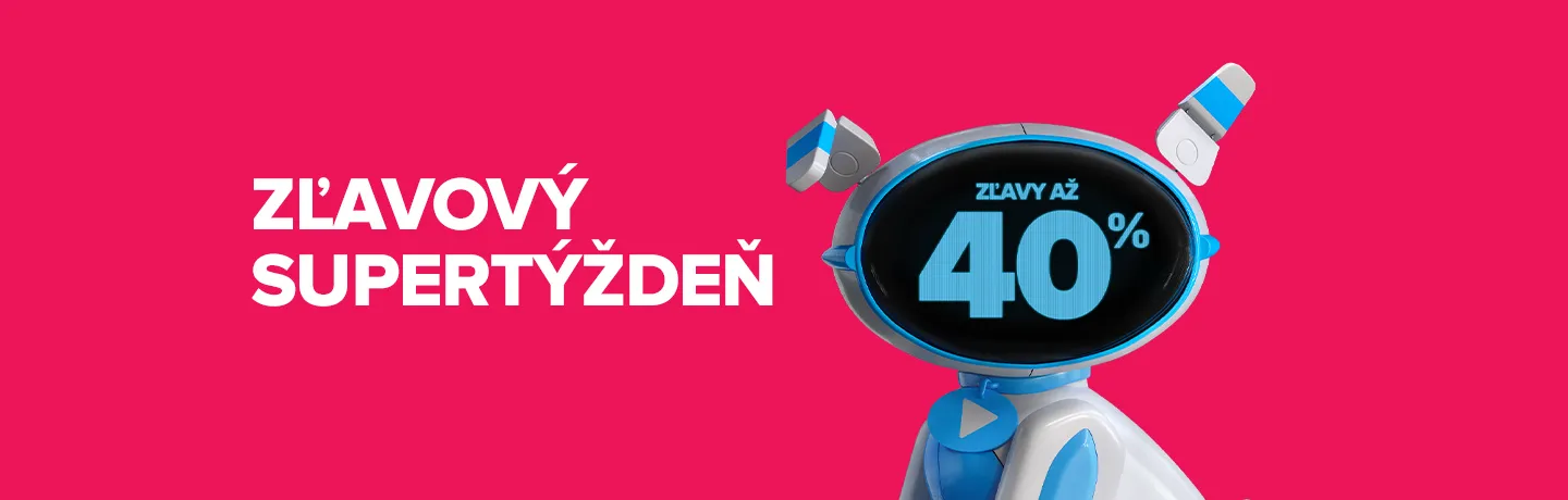 Zľavový supertýždeň – zľavy až 40 %